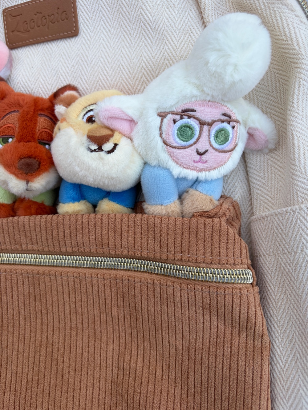 Disney Zootopia Meet My Friends Backpack Judy Nick Flash New With Tags - Picture 5 of 10